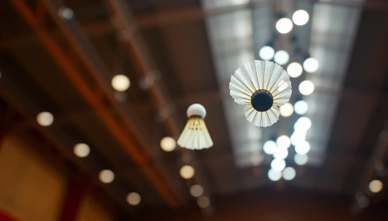 Le clear au badminton